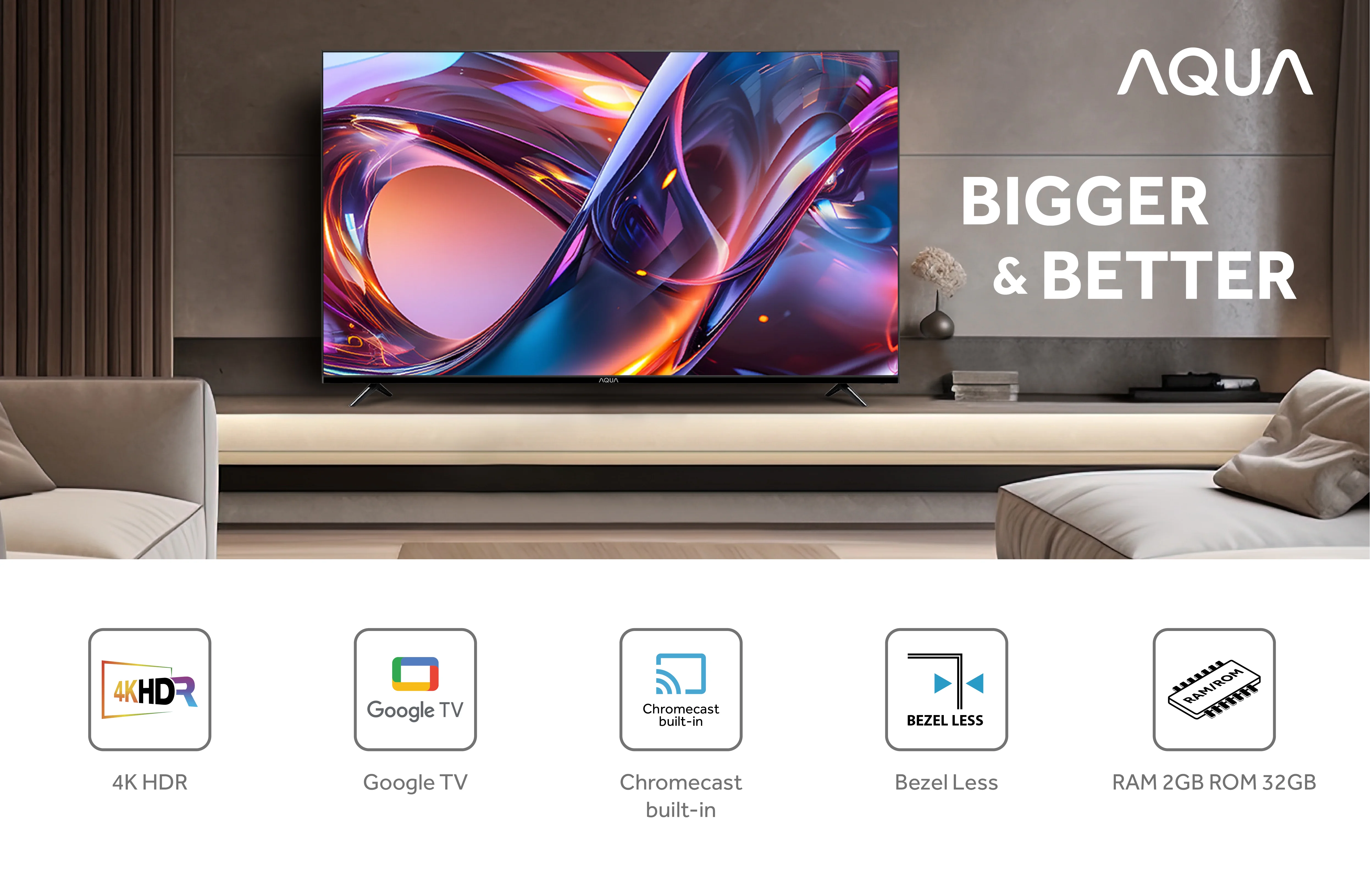 Smart TV AQUA Elektronik AQT70K85KEUX